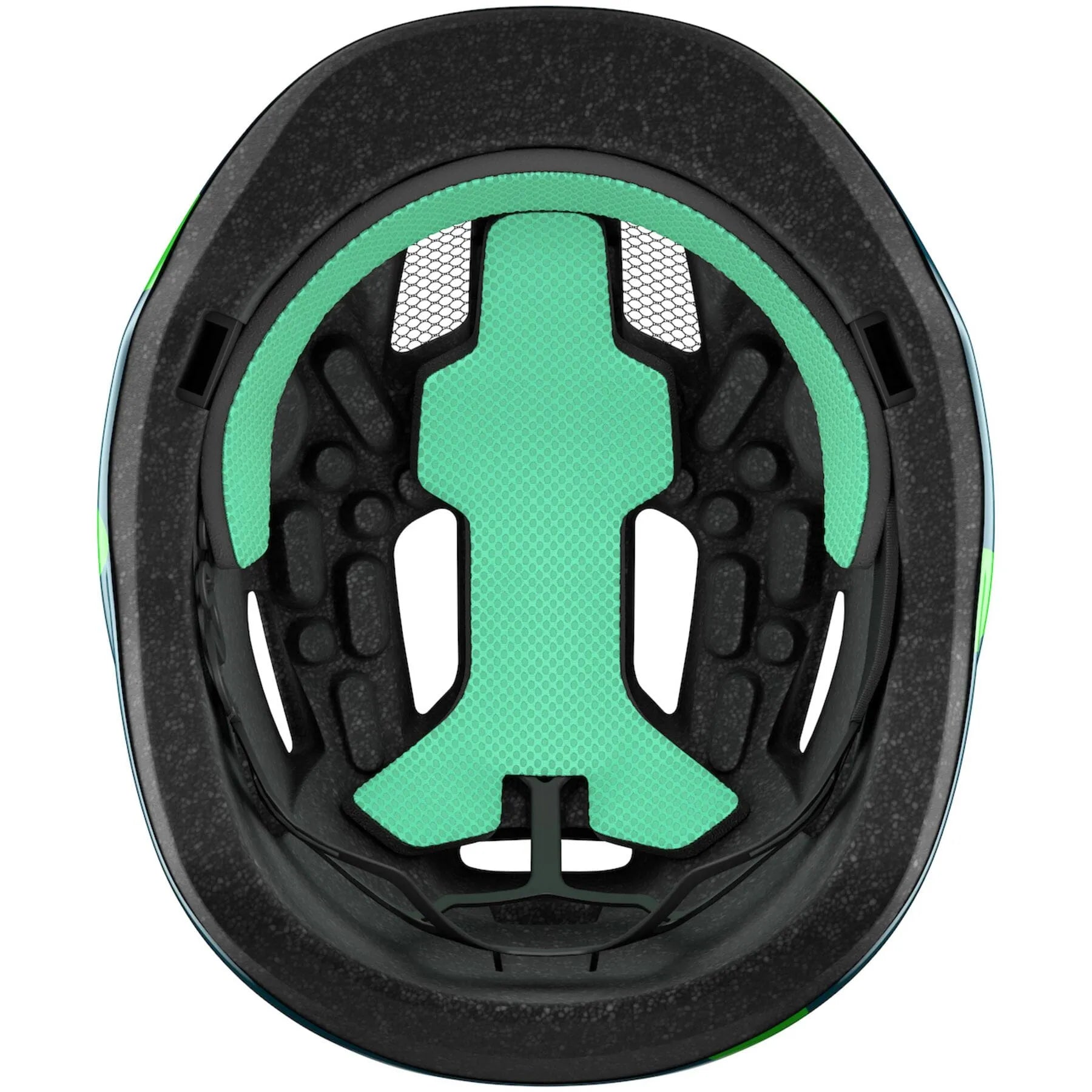 LAZER NUTZ KINETICORE UNI-YOUTH HELMET GREEN DOTS