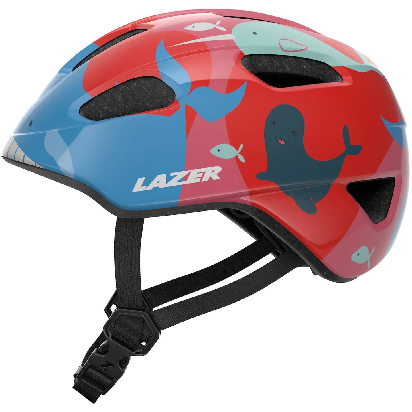 LAZER PNUT KINETICORE KIDS HELMET OCEAN LIFE