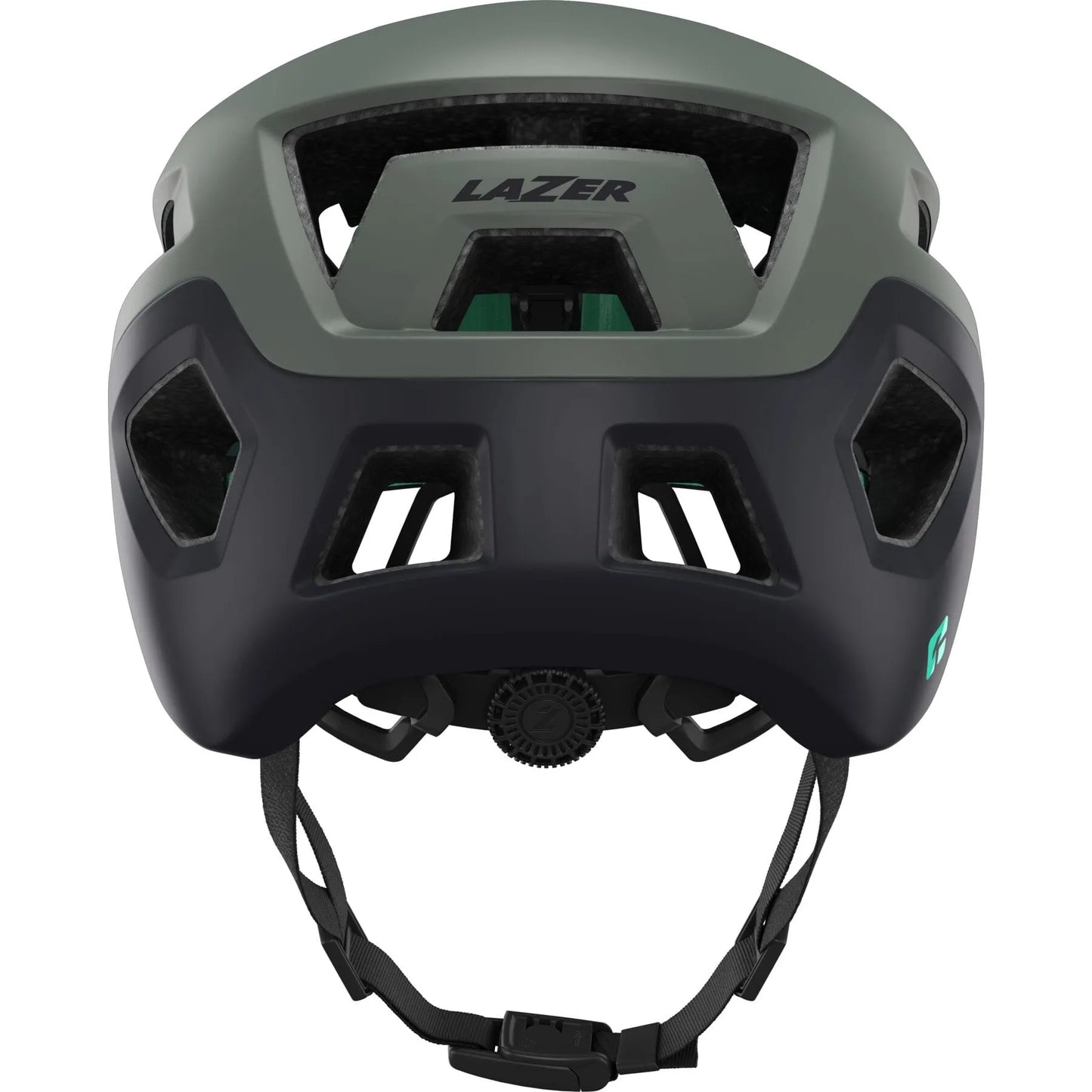 LAZER COYOTE KINETICORE MTB HELMET MATT DARK GREEN