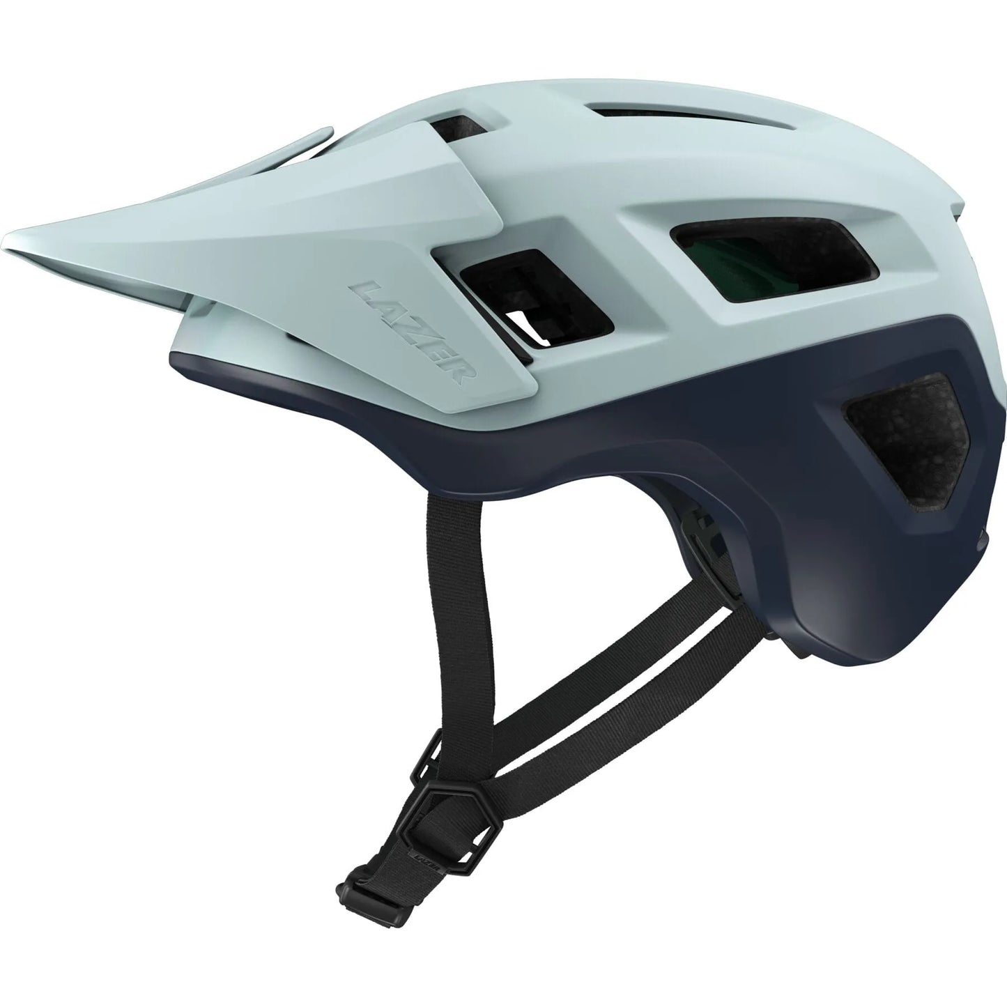 LAZER COYOTE KINETICORE MTB HELMET MATT LIGHT BLUE