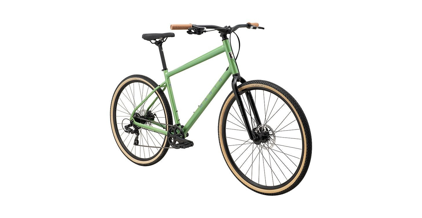 MARIN KENTFIELD 1 HYBRID BIKE 2025 GREEN