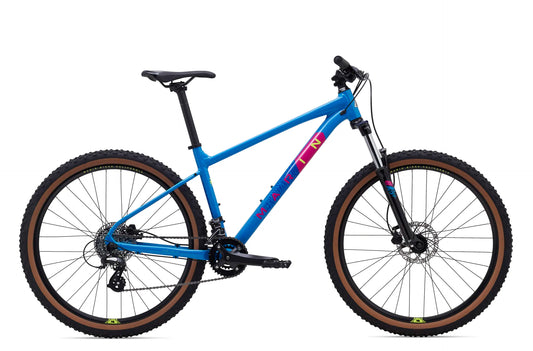 MARIN BOBCAT TRAIL 3 HARDTAIL MTB BIKE 2024 GLOSS BLUE/MAGENTA