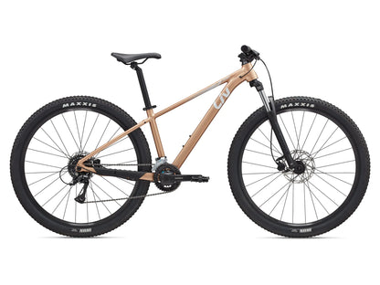 GIANT LIV TEMPT 3 HARDTAIL MTB BIKE 2025 GLOSS GOLDEN WHEAT