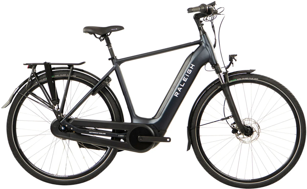 RALEIGH MOTUS GRAND TOUR CROSS BAR HYBRID eBIKE WITH HUB GEARS BLACK