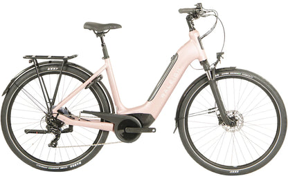 RALEIGH MOTUS TOUR LOW STEP HYBRID eBIKE PINK