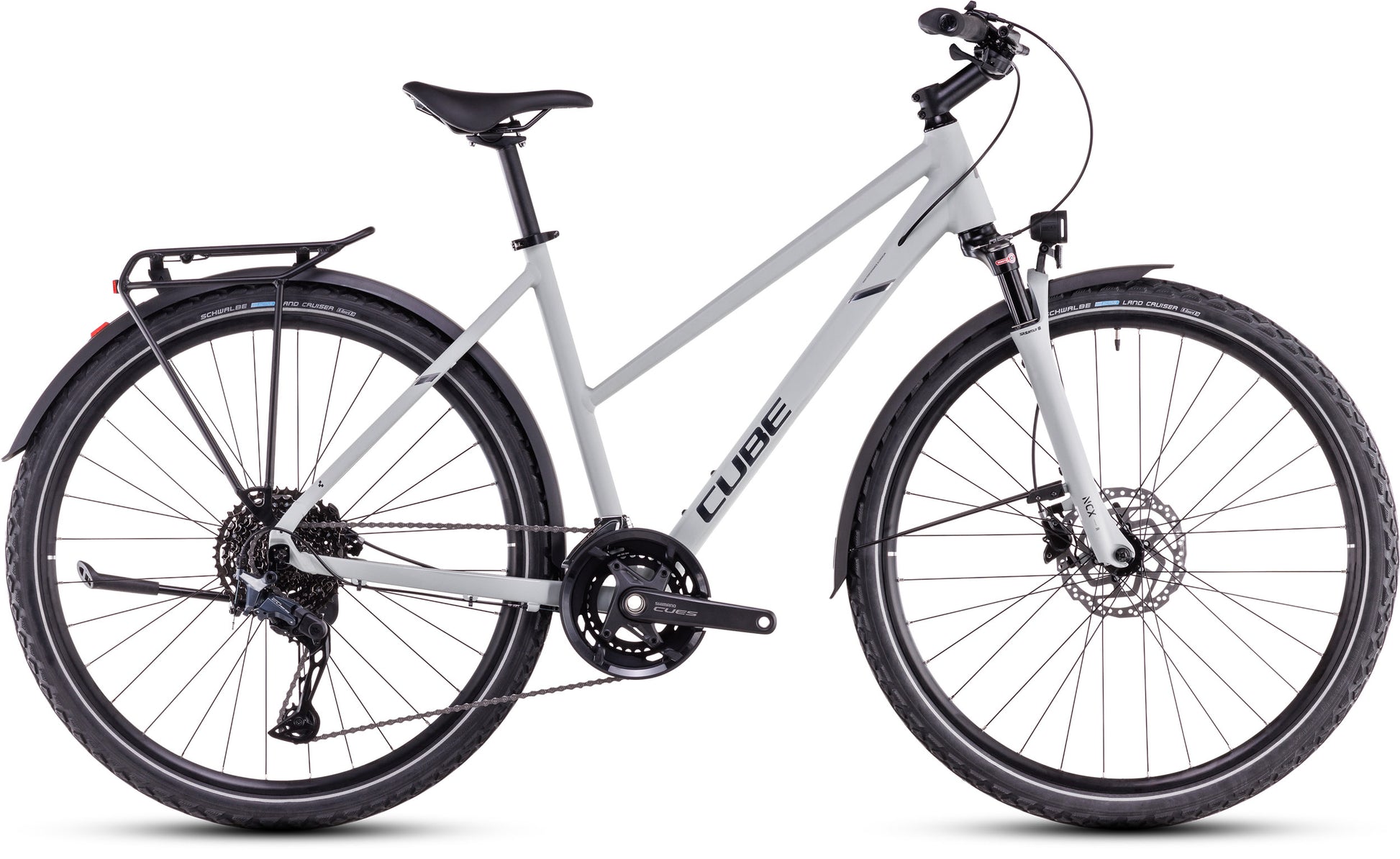 CUBE NATURE EXC ALLROAD LADY HYBRID BIKE 2025 SEASALT' N 'PYRITE